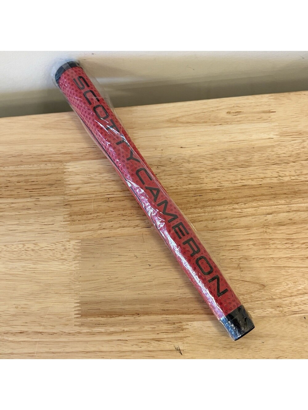 Scotty Cameron Titleist Red Black Matador Medium Midsize Putter Grip CHECK COND